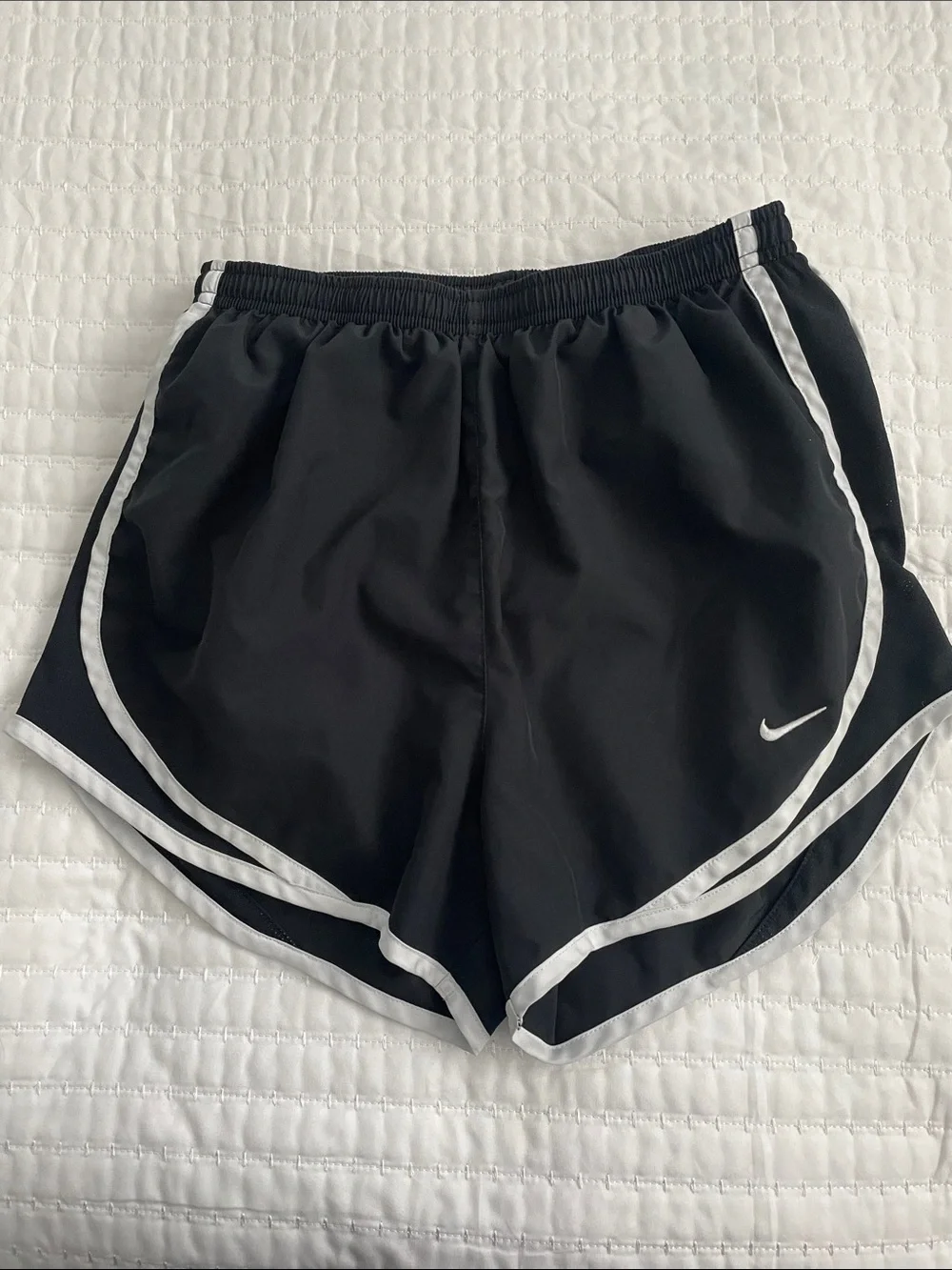 Nike Women's Black Dry Fit Running Athletic Shorts Set of 2 Size S